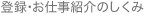 登録・お仕事紹介のしくみ